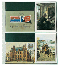 Postkarten-Blätter für Ringbinder Favorit