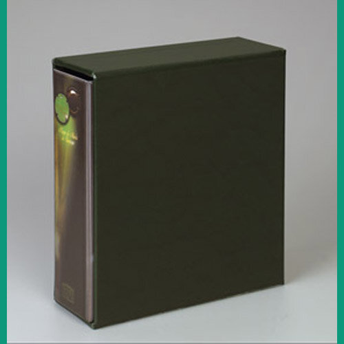 Schutzkassette grün für Champagner-Deckel-Album