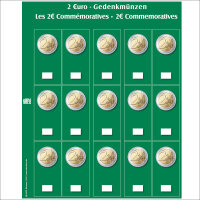 Neutrale Ergänzungsblätter 7393S für 2€-Münzen
