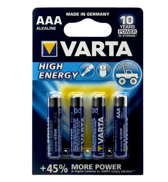 Batterien AAA Micro