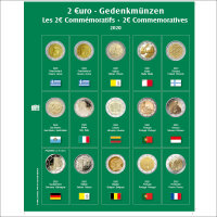 Münzblatt 2€ des Jahres 2020