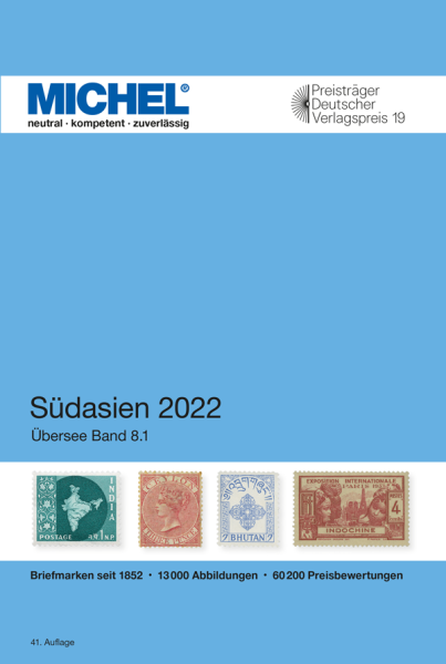 Michel Südasien 2022 (Ü 8.1)