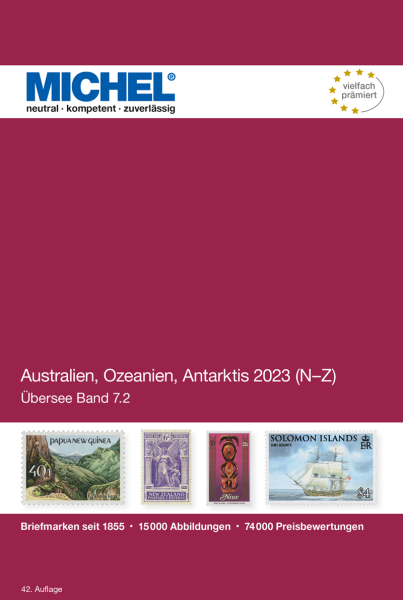 Australien/Ozeanien/Antarktis 2021 (Ü 7.2) – Band 2 N-Z