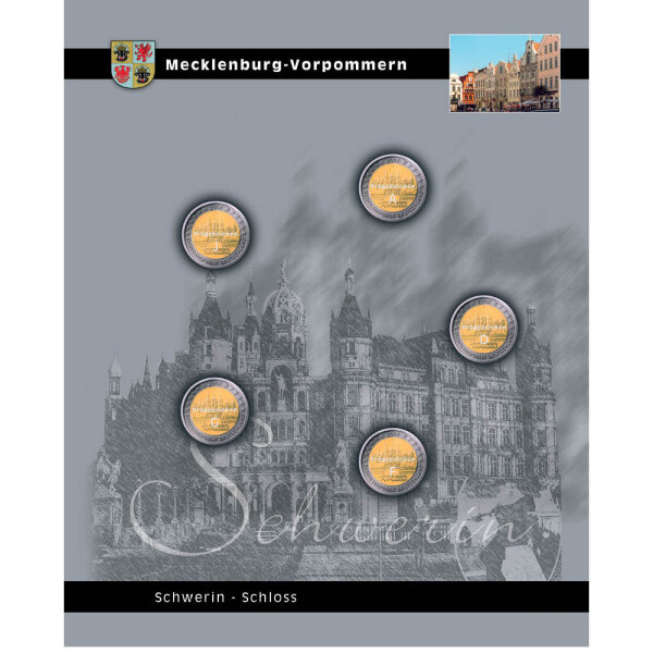 TOPset Einzelblatt 2 Euro Mecklenburg-Vorpommern