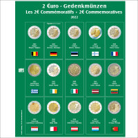 Premium Münzblatt 2€ des Jahres 2022 Blatt 30