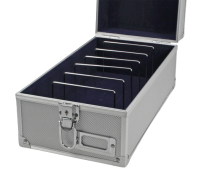 Aluminium Koffer für Münzen-Sets