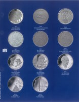 Nachtragsblatt 2012-2015 für 10 Euro Münzen...