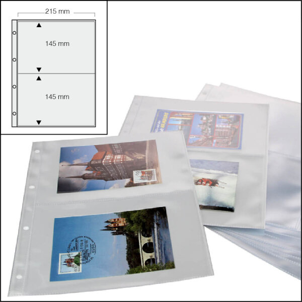 Zusatzblätter für Postkarten-Album Nr. 7920: Nr. 5477 XL 50 Stück