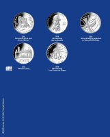 Nachtragsblatt 2012-2014 für 10 Euro Münzen ohne Kapseln