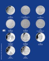 Nachtragsblatt 2014-2015 für 10 Euro Münzen ohne Kapseln