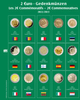 Premium Münzblatt 2€ der Jahre 2022-2023 Blatt 33