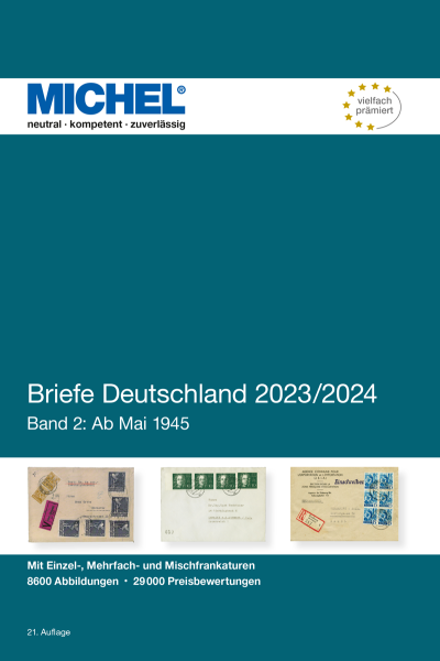 Michel Briefe Deutschland 2022/2023 - Band 2: Ab 1945